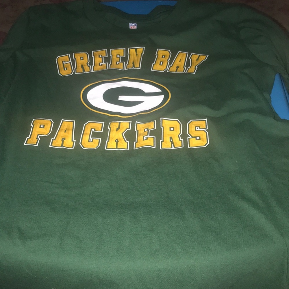 Kids Green Bay packers tee shirt